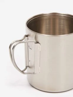 Snow Peak Stainless Vacuum Double Wall 450 Mug - Silver -Quality Home Furnishings Store 78316 SNOW PEAK STAINLESS VACUUM DOUBLE WALL 450 MUG SILVER SS22 GOODHOOD 171399