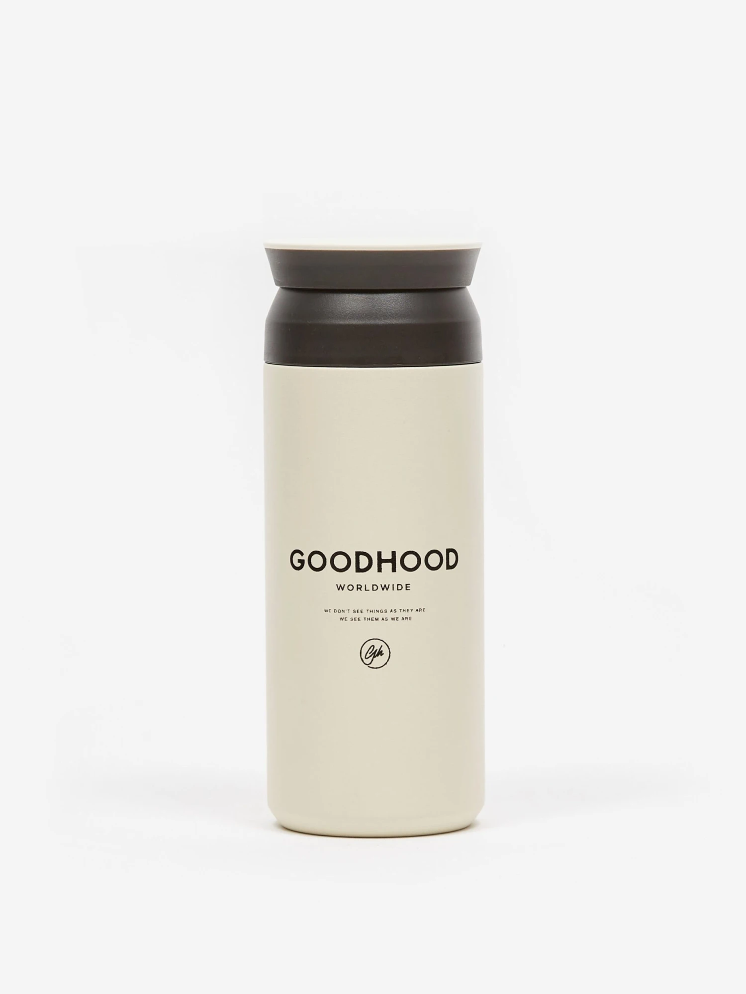 Kinto X Goodhood Travel Tumbler 500ml - White 3 Kinto X Goodhood Travel Tumbler 500ml - White
