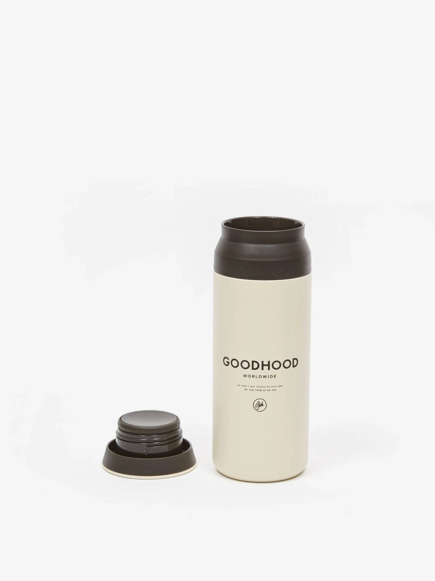 Kinto X Goodhood Travel Tumbler 500ml - White 9 Kinto X Goodhood Travel Tumbler 500ml - White - Image 7
