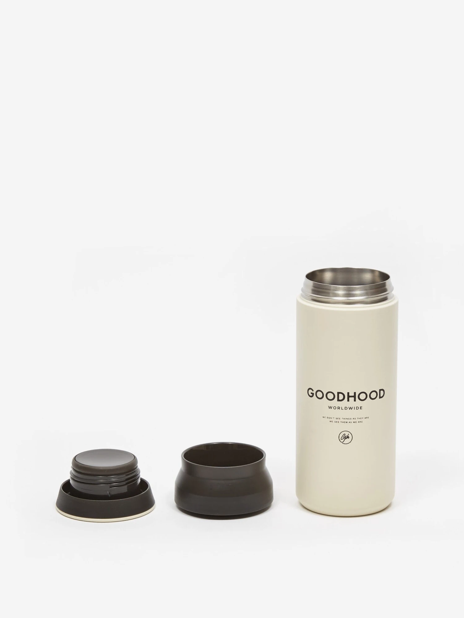 Kinto X Goodhood Travel Tumbler 500ml - White 10 Kinto X Goodhood Travel Tumbler 500ml - White - Image 8