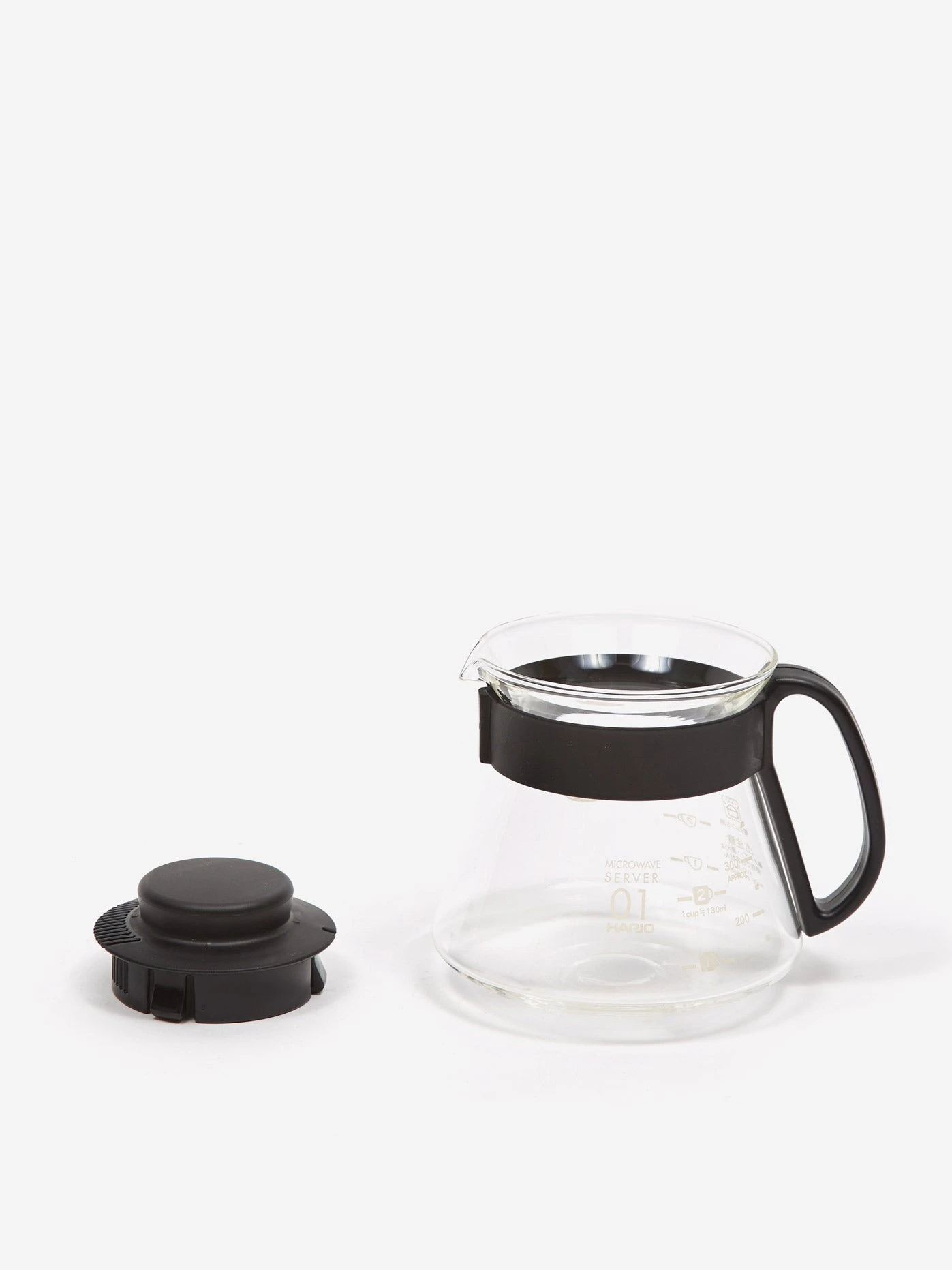 Hario V60 Glass Range Coffee Server Size 01 (360ml) - Multi 4 Hario V60 Glass Range Coffee Server Size 01 (360ml) - Multi - Image 2
