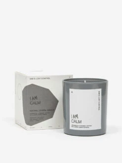 She's Lost Control I Am Calm Candle - Blue -Quality Home Furnishings Store 84523 F SHE 27S LOST CONTROL I AM CALM CANDLE BLUE AW22 GOODHOOD