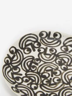 Rittle King Handmade Cake Plate - White -Quality Home Furnishings Store 84925 F RITTLE KING HANDMADE CAKE PLATE WHITE AW22 GOODHOOD 2