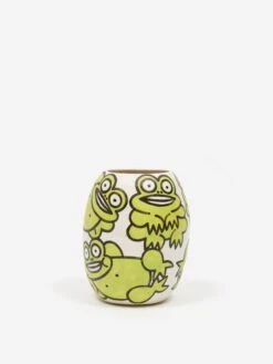 Rittle King Handmade Frog Vase - White -Quality Home Furnishings Store 84926 F RITTLE KING HANDMADE FROG VASE WHITE AW22 GOODHOOD 1