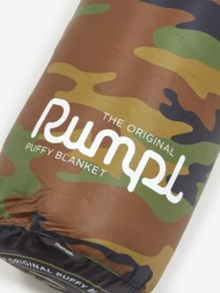 RUMPL The Original Puffy Blanket - Woodland Camo -Quality Home Furnishings Store 86289 F RUMPL THE ORIGINAL PUFFY BLANKET WOODLAND CAMO AW22 GOODHOOD 12642