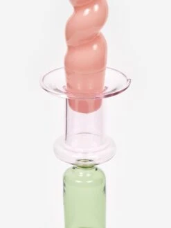 HAY Flare Tall Candleholder - Rainbow -Quality Home Furnishings Store 87456 F HAY FLARE TALL CANDLEHOLDER RAINBOW AW22 GOODHOOD 15090