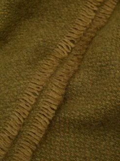 HAY Mono Wool Blanket 130cm X 180cm - Olive -Quality Home Furnishings Store 87479 F HAY MONO WOOL BLANKET 130CM X 180CM OLIVE AW22 GOODHOOD 15126