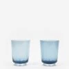 Muuto Raise Large Glasses Set Of 2 - Dark Blue -Quality Home Furnishings Store 88295 F MUUTO RAISE LARGE GLASSES SET OF 2 DARK BLUE AW22 GOODHOOD 15997