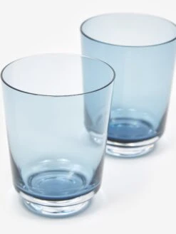 Muuto Raise Large Glasses Set Of 2 - Dark Blue 8 Muuto Raise Large Glasses Set Of 2 - Dark Blue -Quality Home Furnishings Store 88295 F MUUTO RAISE LARGE GLASSES SET OF 2 DARK BLUE AW22 GOODHOOD 15998