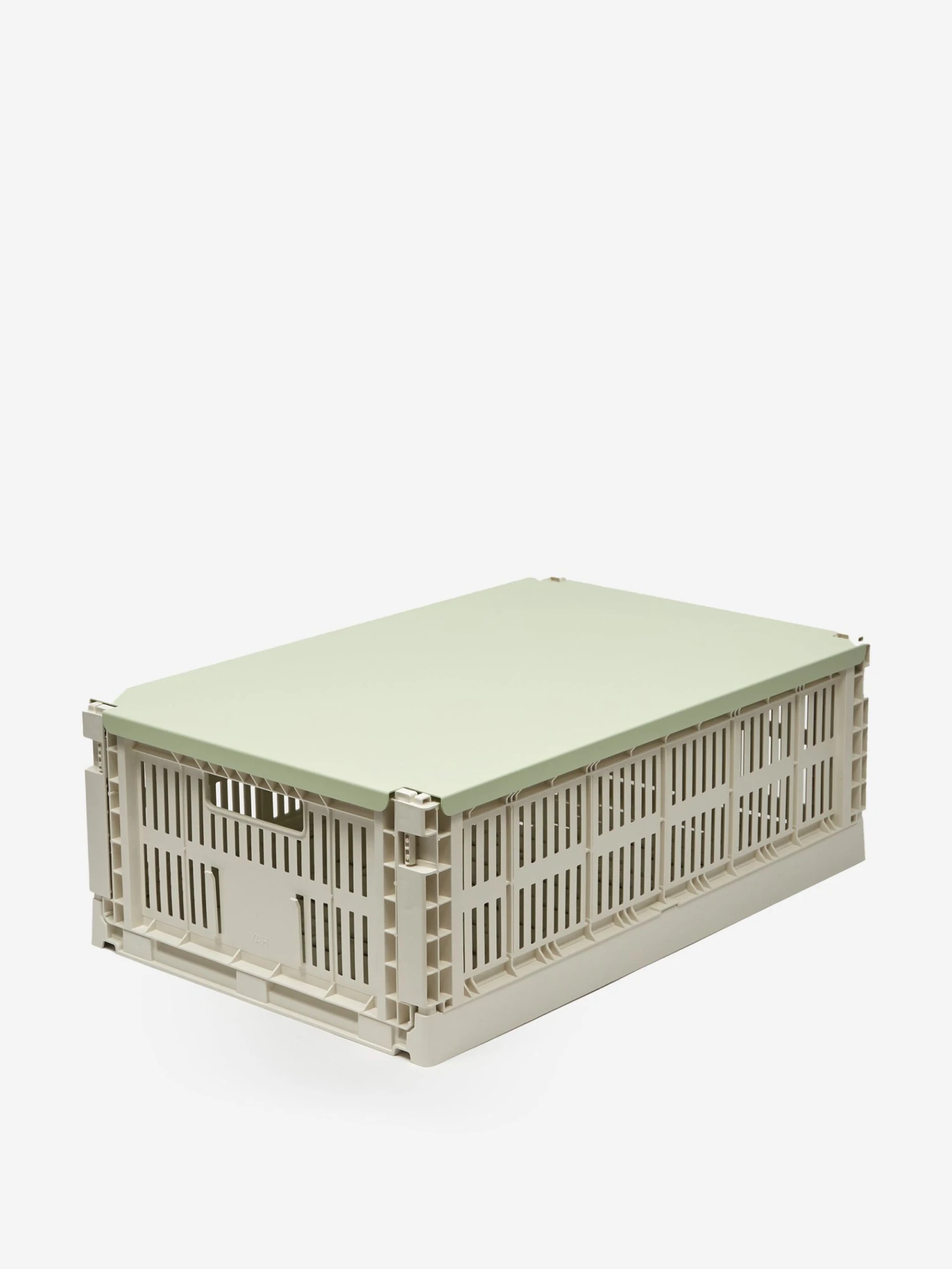 HAY Colour Crate Lid Large - Mint 4 HAY Colour Crate Lid Large - Mint - Image 2