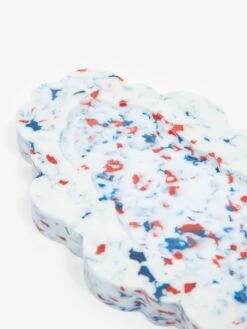 Space Available Upcycled Plastic Clouded Tray - White -Quality Home Furnishings Store 89939 F SPACE AVAILABLE UPCYCLED PLASTIC CLOUDED TRAY WHITE SS23 GOODHOOD 25610