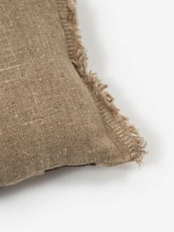 Soosumsee Mini Linen Hand Printed Cushion - Stripe -Quality Home Furnishings Store 90609 F SOOSUMSEE MINI LINEN HAND PRINTED CUSHION STRIPE SS23 GOODHOOD 22390