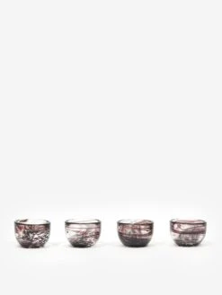 Ferm LIVING Tinta Egg Cups - Set Of 4 - Deep Brown