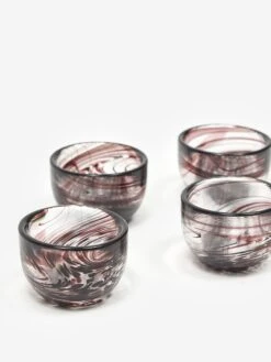 Ferm LIVING Tinta Egg Cups - Set Of 4 - Deep Brown -Quality Home Furnishings Store 91645 F FERM LIVING TINTA EGG CUPS SET OF 4 DEEP BROWN SS23 GOODHOOD 27571