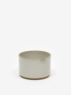 Hasami Porcelain Sugar Pot 85x55 - Gloss Grey -Quality Home Furnishings Store 92630 F HASAMI PORCELAIN SUGAR POT 85X55 GLOSS GREY SS23 GOODHOOD 30149