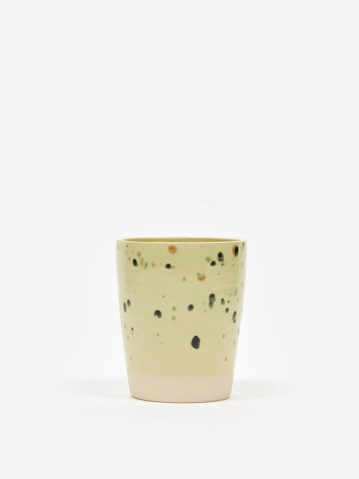 Liam Owen Lichen Glaze Handmade Tumbler - Green 3 Liam Owen Lichen Glaze Handmade Tumbler - Green