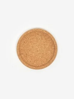 Yod And Co Round Cork Tray Medium - Brown -Quality Home Furnishings Store 92642 F YOD AND CO ROUND CORK TRAY MEDIUM BROWN SS23 GOODHOOD 28864
