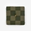 Peace Cabin Checkerboard Floor Cushion - Olive -Quality Home Furnishings Store 93121 F PEACE CABIN CHECKERBOARD FLOOR CUSHION OLIVE SS23 GOODHOOD 32366