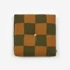 Peace Cabin Checkerboard Floor Cushion - Brown/Olive -Quality Home Furnishings Store 93122 F PEACE CABIN CHECKERBOARD FLOOR CUSHION BROWN OLIVE SS23 GOODHOOD 32355