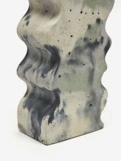 Smith And Goat X Goodhood Concrete Wavy Vase - Green And Lilac -Quality Home Furnishings Store 93260 F SMITH AND GOAT X GOODHOOD CONCRETE WAVY VASE GREEN AND LILAC SS23 GOODHOOD 35051