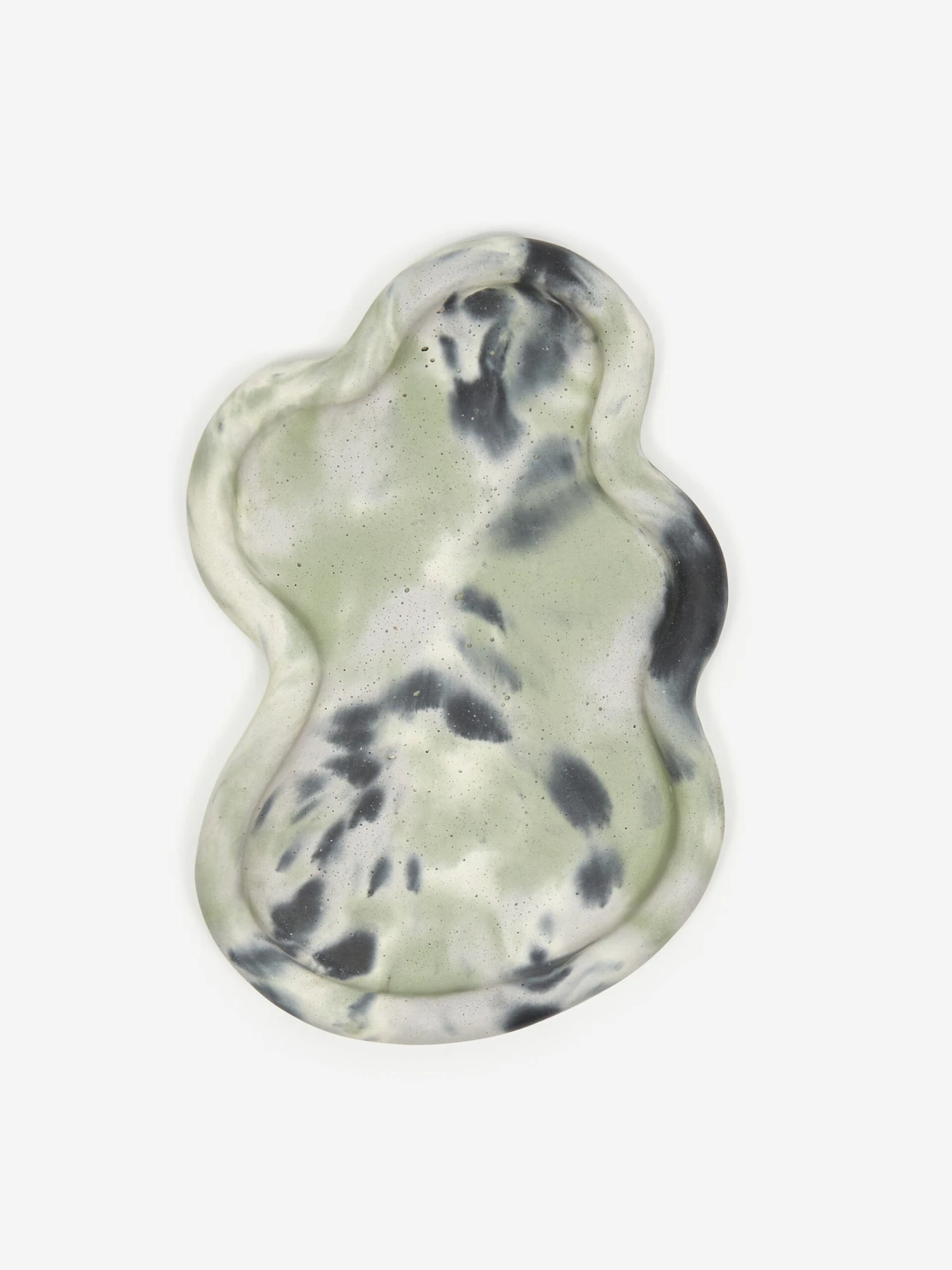 Smith And Goat X Goodhood Large Concrete Wobble Tray - Green And Lilac 4 Smith And Goat X Goodhood Large Concrete Wobble Tray - Green And Lilac - Image 2