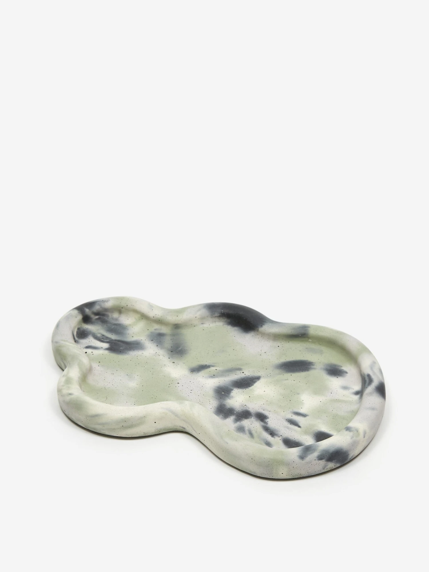 Smith And Goat X Goodhood Large Concrete Wobble Tray - Green And Lilac 3 Smith And Goat X Goodhood Large Concrete Wobble Tray - Green And Lilac