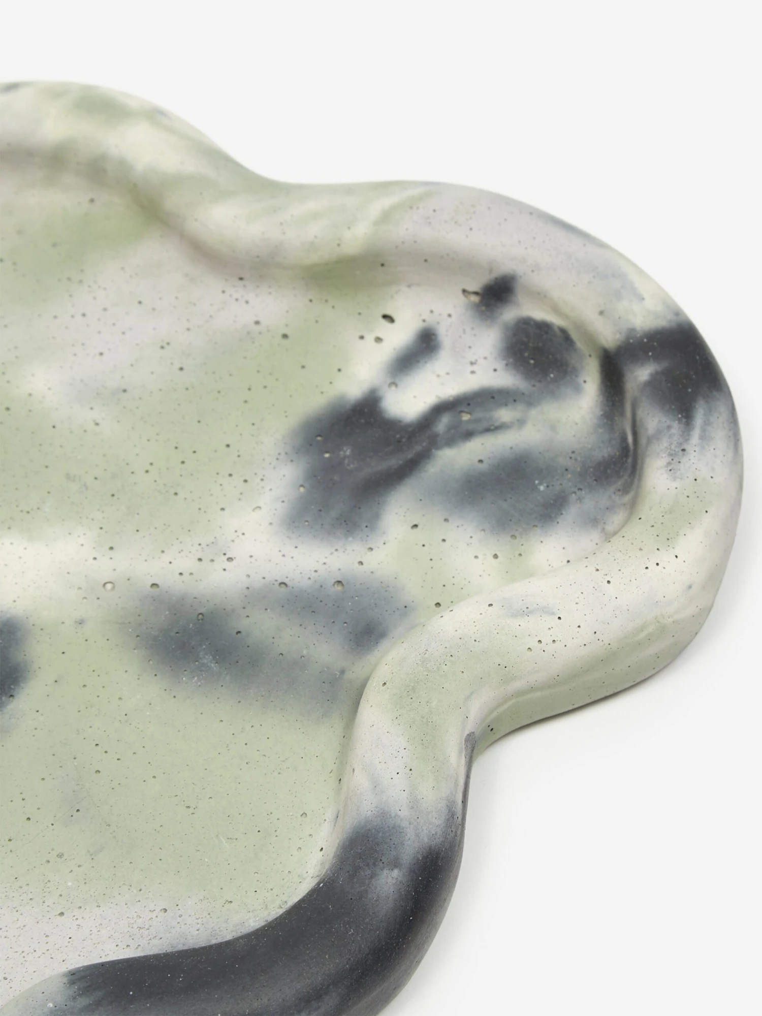 Smith And Goat X Goodhood Large Concrete Wobble Tray - Green And Lilac 7 Smith And Goat X Goodhood Large Concrete Wobble Tray - Green And Lilac - Image 5