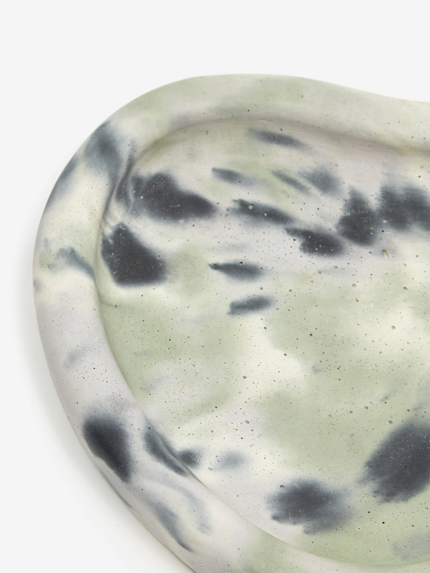 Smith And Goat X Goodhood Large Concrete Wobble Tray - Green And Lilac 6 Smith And Goat X Goodhood Large Concrete Wobble Tray - Green And Lilac - Image 4