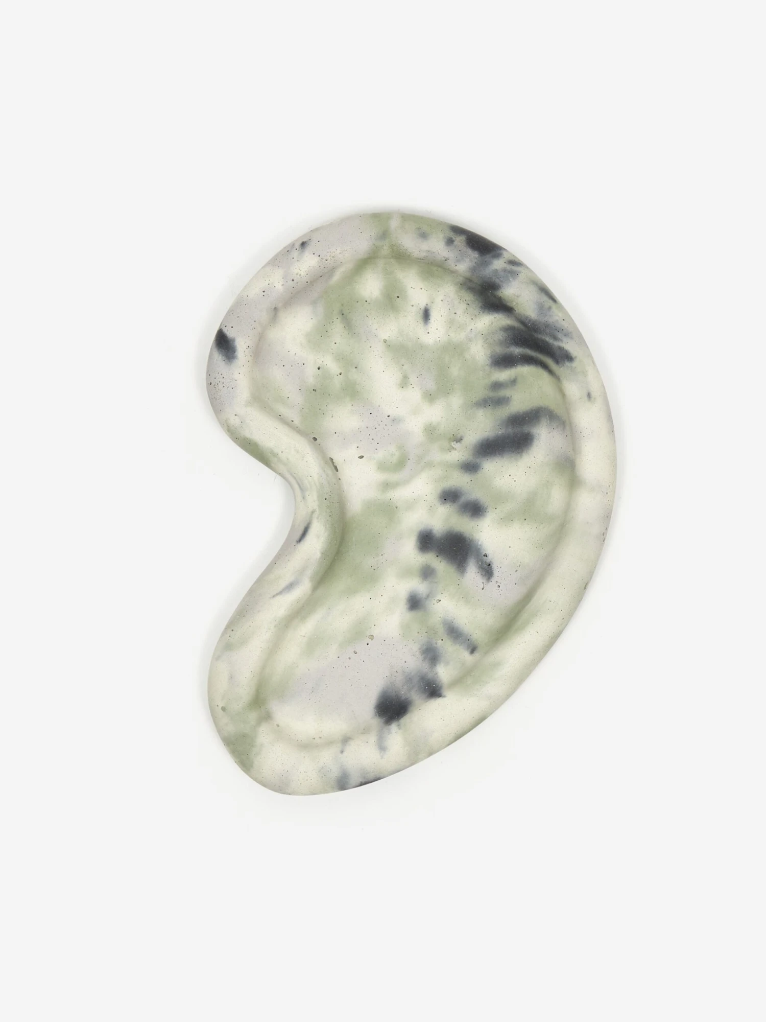 Smith And Goat X Goodhood Large Concrete Bean Tray - Green And Lilac 4 Smith And Goat X Goodhood Large Concrete Bean Tray - Green And Lilac - Image 2