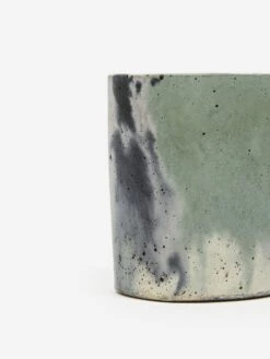 Smith And Goat X Goodhood Small Concrete Plant Pot - Green And Lilac -Quality Home Furnishings Store 93272 F SMITH AND GOAT X GOODHOOD SMALL CONCRETE PLANT POT GREEN AND LILAC SS23 GOODHOOD 35056