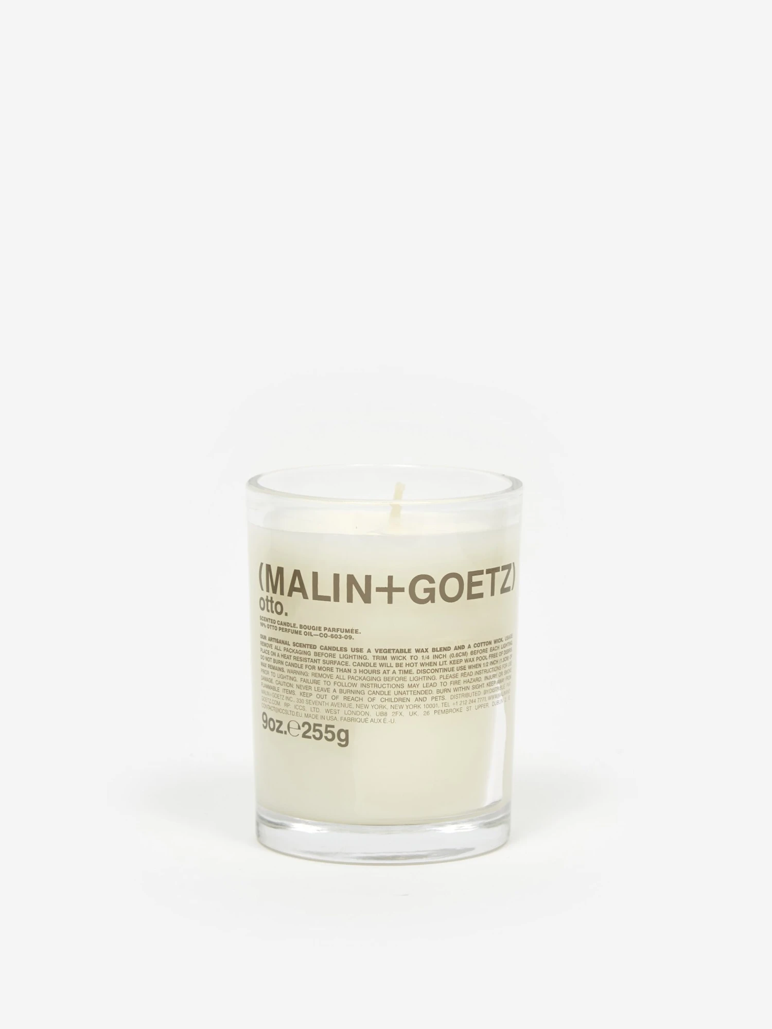 Malin+Goetz Scented Candle 260g - Otto 3 Malin+Goetz Scented Candle 260g - Otto