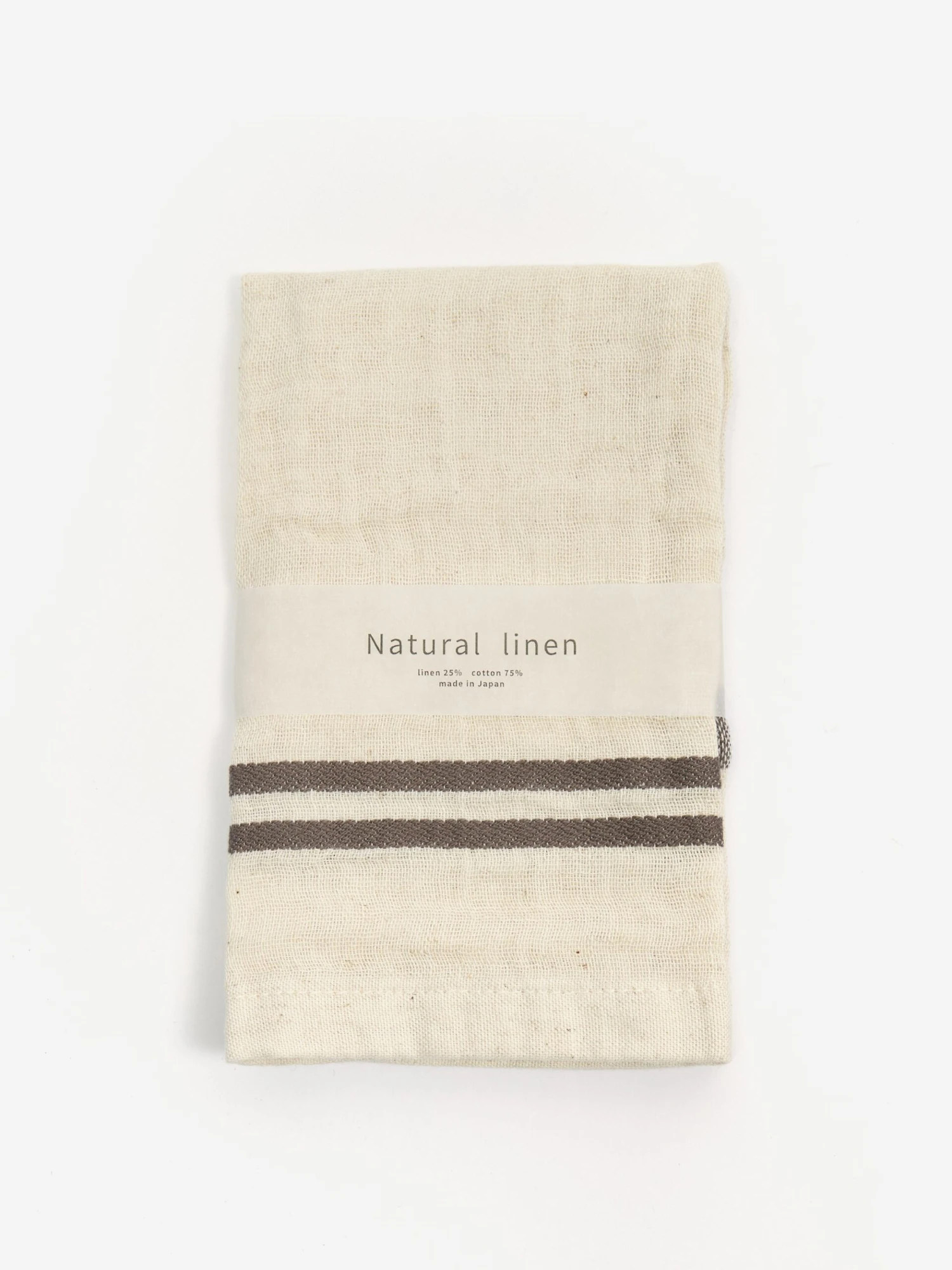 AXCIS Natural Linen Japanese Handtowel - Grey 3 AXCIS Natural Linen Japanese Handtowel - Grey