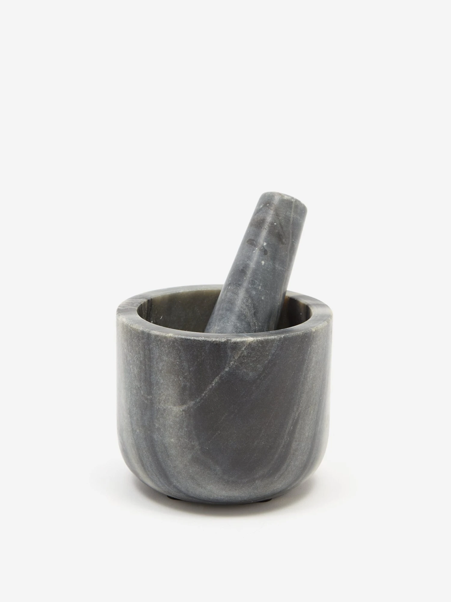 Broste Copenhagen Marina Pestle And Mortar - Black Marble 3 Broste Copenhagen Marina Pestle And Mortar - Black Marble