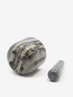 Broste Copenhagen Marina Pestle And Mortar - Black Marble 7 Broste Copenhagen Marina Pestle And Mortar - Black Marble -Quality Home Furnishings Store BROSTE COPENHAGEN MARINA PESTLE AND MORTAR BLACK MARBLE AW23 GOODHOOD 3