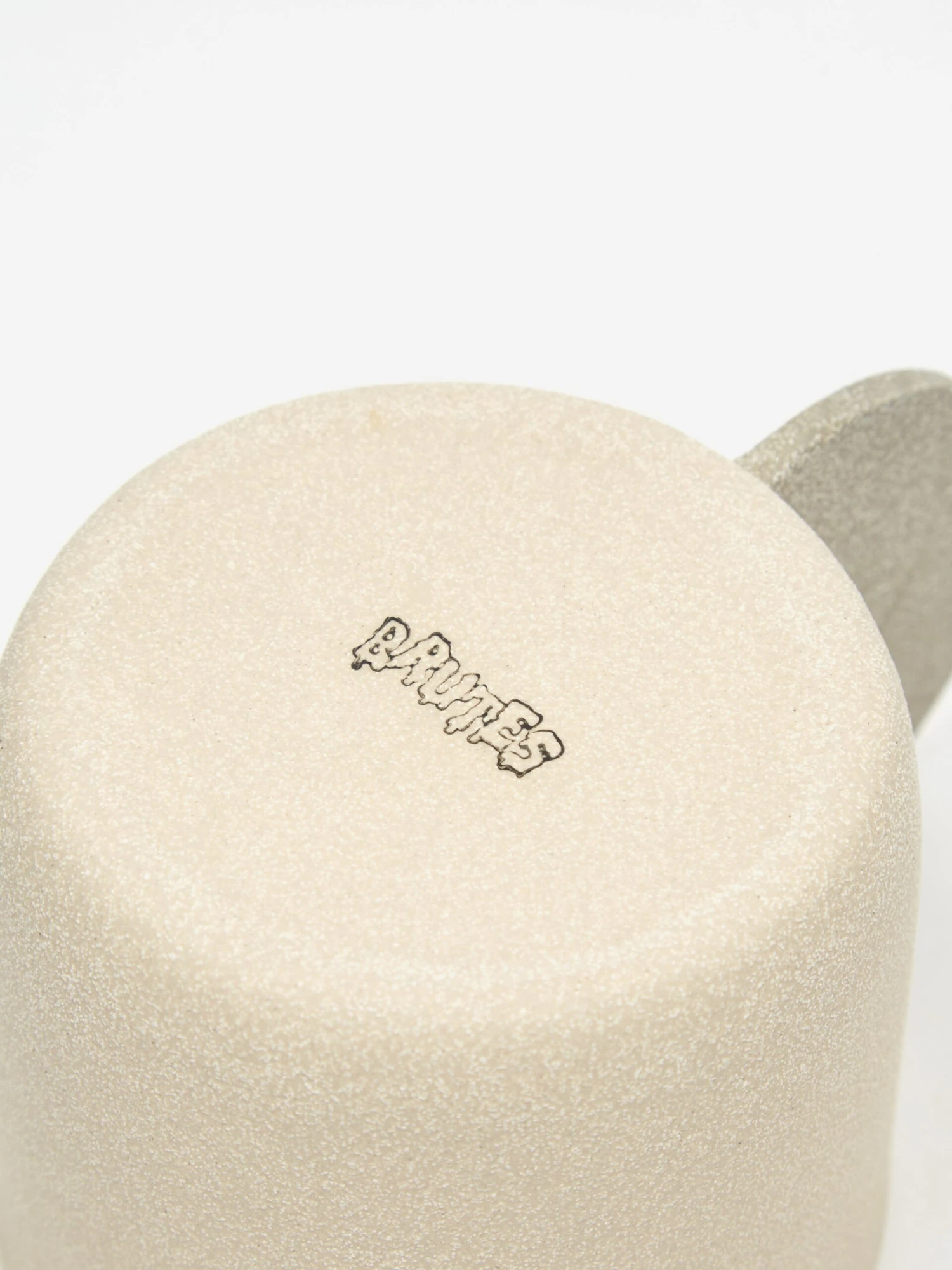 Brutes Ceramic Handmade Large Wide Mug - Sand 6 Brutes Ceramic Handmade Large Wide Mug - Sand - Image 4