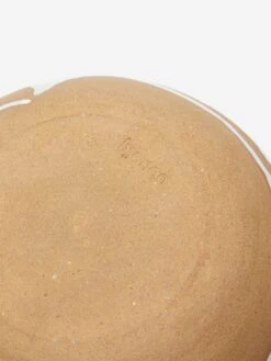 By.noo Handmade Pasta Bowl - White Drip -Quality Home Furnishings Store BY.NOO HANDMADE PASTA BOWL WHITE DRIP AW23 GOODHOOD 3