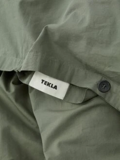 TEKLA Percale Double Duvet Cover 200cm X 200cm - Olive Green 10 TEKLA Percale Double Duvet Cover 200cm X 200cm - Olive Green -Quality Home Furnishings Store COVER2 20copy 3d55650e 732e 403d 9b4a 693a42c0ffa4