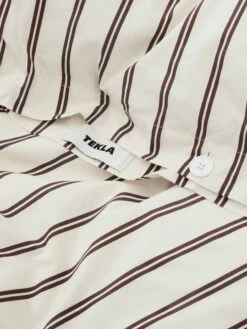 TEKLA Percale Double Duvet Cover 200cm X 200cm - Hopper Stripes -Quality Home Furnishings Store COVER4 26512eb0 b90f 4c5a 9ded 9a023cbfd292