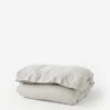 TEKLA Percale Double Duvet Cover 200cm X 200cm - Soft Grey 1 TEKLA Percale Double Duvet Cover 200cm X 200cm - Soft Grey -Quality Home Furnishings Store COVER 20copy 205