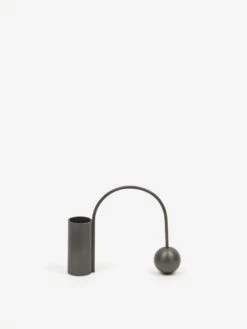 Ferm LIVING Balance Candle Holder - Black Brass