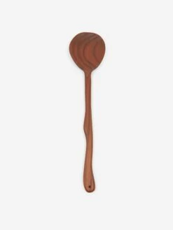 Ferm LIVING Meander Wooden Spoon - 30cm - Dark Brown