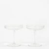 Ferm LIVING Ripple Champagne Saucer - Set Of 2 - Clear 2 Ferm LIVING Ripple Champagne Saucer - Set Of 2 - Clear -Quality Home Furnishings Store FERM LIVING AW18 RIPPLE CHAMPAGNE SAUCERS GOODHOOD 121 e63bd481 b1dc 429b a268 ca6cc5105c00