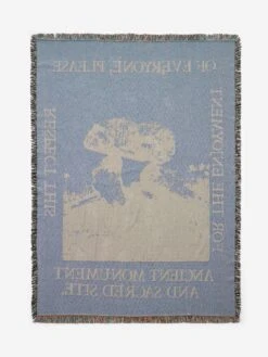 Goods By Goodhood Lifestore Art Throw - Devil's Den -Quality Home Furnishings Store GOODHOOD BLANKET 6 AW22 GOODHOOD 10466