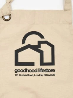 Goods By Goodhood Lifestore Canvas Apron - Natural -Quality Home Furnishings Store GOODS BY GOODHOOD LIFESTORE CANVAS APRON NATURAL SS23 GOODHOOD 2
