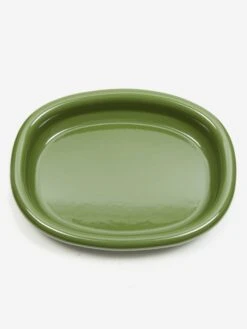 HAY Barro Oval Dish - Large - Green -Quality Home Furnishings Store HAY BARRO OVAL DISH LARGE GREE SS24 GOODHOOD 2