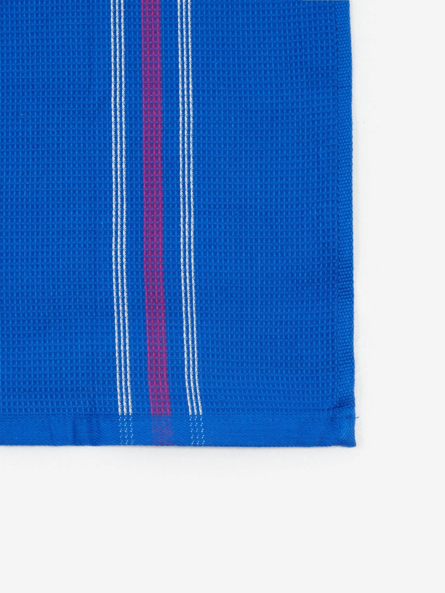 HAY Canteen Tea Towel - Blue And Fuchsia 5 HAY Canteen Tea Towel - Blue And Fuchsia - Image 3