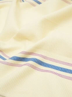 HAY Canteen Tea Towel - Cream/Blue -Quality Home Furnishings Store HAY CANTEEN TEA TOWEL CREAMBLUE SS24 GOODHOOD 2