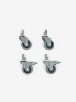 HAY Colour Crate Wheels Medium - Set Of 4 - Grey