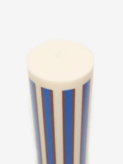 HAY Column Candle Large - Off White, Brown And Blue 7 HAY Column Candle Large - Off White, Brown And Blue -Quality Home Furnishings Store HAY COLUMN CANDLE LARGE OFF WHITE BROWN AND BLUE AW23 GOODHOOD 2