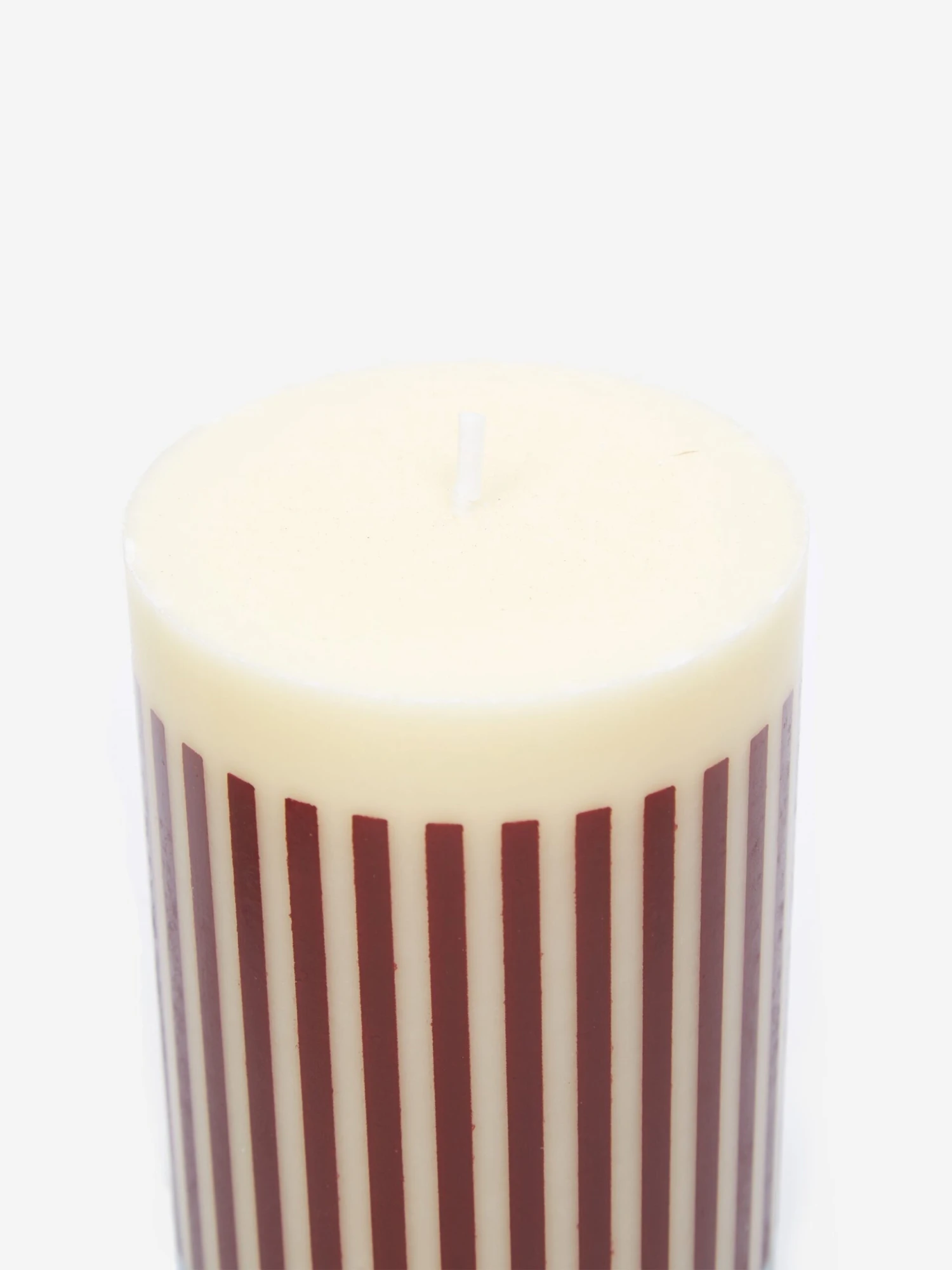 HAY Column Candle Medium - Yellow, Brown, Light Blue And Army 5 HAY Column Candle Medium - Yellow, Brown, Light Blue And Army - Image 3